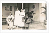 Batavia, group portrait on front porch, Jakarta Indonesia by Anonymous