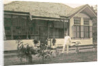 Sumatra indonesia, home Toentoengan (Deli Mij) With C. Kroese yard by Anonymous
