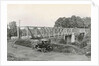 Dutch East Indies, indonesia, bridge over Batang Toro car by Anonymous