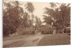Dutch East Indies, indonesia, western gate of Hataram during Lombok Expedition 1894 by Anonymous
