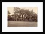 Dutch East Indies, indonesia, Dewatempel at Tjakra Negara during Lombok Expedition 1894 by Anonymous