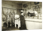 Interior of the butchery of A. Velzeboer, Meeuwenlaan 185, Amsterdam by Anonymous