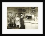 Interior of the butchery of A. Velzeboer, Meeuwenlaan 185, Amsterdam by Anonymous