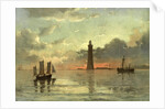 Painting Sunrise C. Frederick Sorensen by Anonymous