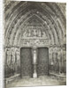 Church Portal with sculptures by Anonymous