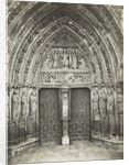 Church Portal with sculptures by Anonymous