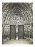 Church Portal with sculptures by Anonymous