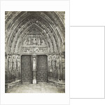 Church Portal with sculptures by Anonymous