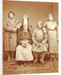 Group portrait of a Russian peasant family Russia by Anonymous