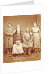 Group portrait of a Russian peasant family Russia by Anonymous