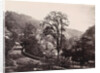 Panoramic view of houses and a road on a ridge in Matlock UK by Anonymous