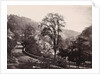 Panoramic view of houses and a road on a ridge in Matlock UK by Anonymous