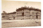 Southeastern facade of the Winter Palace in St. Petersburg square in front Russia by Anonymous