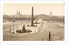 Place de la Concorde in Paris, France, in the middle an Egyptian obelisk and fountains by Anonymous