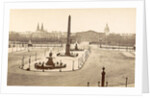 Place de la Concorde in Paris, France, in the middle an Egyptian obelisk and fountains by Anonymous