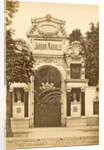Entrance Jardin Mabille, a dance hall in Paris, France by Anonymous