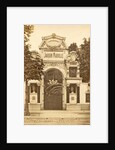 Entrance Jardin Mabille, a dance hall in Paris, France by Anonymous
