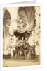 Pulpit in the Cathedral of Saint Michael and Saint Gudula, Sint-Michiel en Sint-Goedele in Brussels Belgium by Anonymous