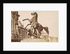 Picture of a horse tamer on Anitschkowbrug in St. Petersburg Russia by Anonymous