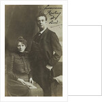 Portrait of opera singer G. Reuling and a man by Anonymous