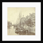 view of the Singel in Amsterdam by Anonymous