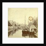 the Singel in Amsterdam at about the Gasthuismolensteeg by Anonymous