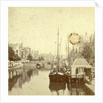 the Singel in Amsterdam at about the Gasthuismolensteeg by Anonymous