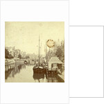 the Singel in Amsterdam at about the Gasthuismolensteeg by Anonymous