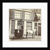 Sledge with horse on the Thorbeckeplein, Amsterdam by Anonymous