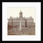 The Royal Palace in Amsterdam before national monument De Eendracht by Anonymous