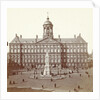 The Royal Palace in Amsterdam before national monument De Eendracht by Anonymous