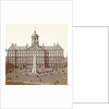 The Royal Palace in Amsterdam before national monument De Eendracht by Anonymous