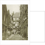 GVuile Weespad with dilapidated housing in Amsterdam by Anonymous