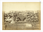 relief on the terrace of the Shiva temple of Prambanan, Indonesia by Kassian Céphas