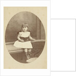 Oval studio portrait of Ida van Braam by C.E. Westerborg