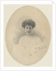 Oval colored portrait of Mrs Heemstra-Hollenberg de Beckfeldt by K. Collings