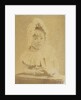 Studio Portrait of a toddler with doll and cap by Anonymous