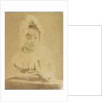 Studio Portrait of a toddler with doll and cap by Anonymous