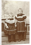 Studio portrait of two children by J. Siewers & Zoon