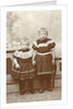 Studio portrait of two children by J. Siewers & Zoon