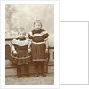 Studio portrait of two children by J. Siewers & Zoon