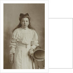 Studio Portrait of girl in chair by Josephus Hendrikus Petrus Coppens