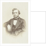 Portrait of F.C. Donders, professor in the Faculty of Medicine at the University of Utrecht by Abraham A. Vermeulen