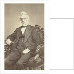 Portrait of F.A.W. Miquel, professor in the Faculty of Mathematics and Physics at the University of Utrecht by A.A. Vermeulen & Co.