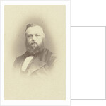 Portrait of C.W. Opzoomer, professor in the Faculty of Philosophy and Letters at the University of Utrecht by Wegner & Mottu