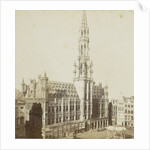 Brussels, The Hotel de Ville 1400-1450, Belgium by Jules Queval