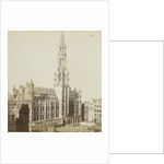 Brussels, The Hotel de Ville 1400-1450, Belgium by Jules Queval