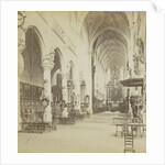 Antwerp Anvers Antwerpen, Church of St. Paul, shooting in the organ by Jules Queval