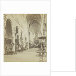 Antwerp Anvers Antwerpen, Church of St. Paul, shooting in the organ by Jules Queval