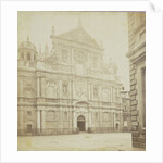 Anvers, La Facade de L'Eglise Saint-Charles by Jules Queval